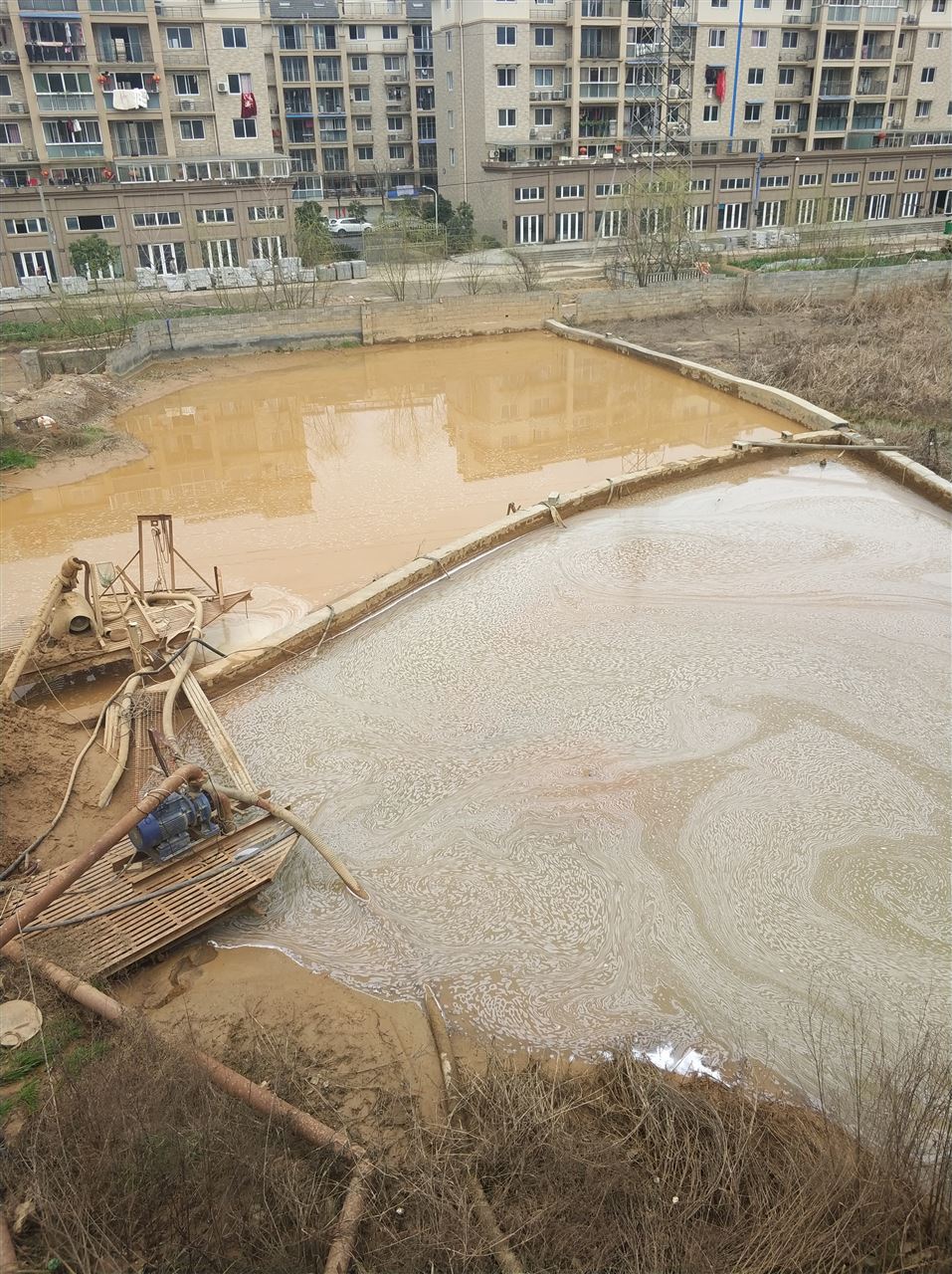 荆州沉淀池淤泥清理-厂区废水池淤泥清淤